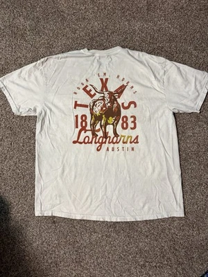 Texas Longhorns Vintage Style Graphic T Shirt Comfort Colors Men’s Size 2XL - Image 1 of 4