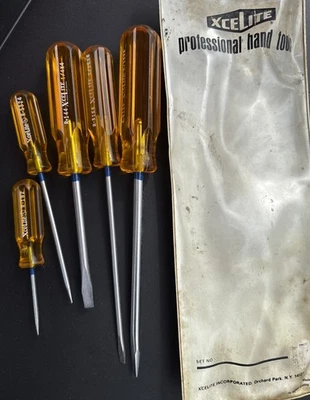 Vintage Xcelite Flat/Slotted Screwdriver Set USA 🇺🇸 Excellent - Image 1 of 4