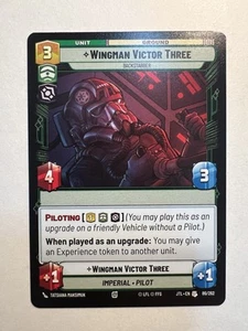 WINGMAN VICTOR THREE (HSF) - (JDL) STAR WARS ILIMITADO - Backstabber - Piloto - Imagen 1 de 2