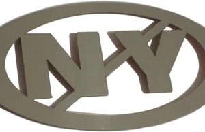 Emblema de acero inoxidable sin Nueva York - LUXFX1744 - Imagen 1 de 4