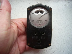 Alte HANHART Zeitschaltuhr Stoppuhr, "Hanhart Start-Stop", Bakalit um 1950 - Bild 1 von 10