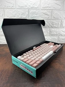 Logitech Signature K855 Mechanical Wireless Tenkeyless Keyboard, Rose Pink NEW - Picture 1 of 24
