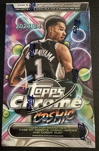 2023-24 Topps Cosmic Chrome Basketball Factory Sealed Hobby Box Wembanyama #8 - Bild 1 von 2