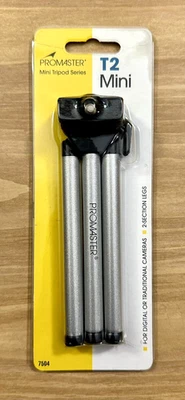 Tripod ~ Promaster ~ T2 Mini  ~ Digital & Traditional ~ 2 Section Legs ~ !🆕! - Image 1 of 2