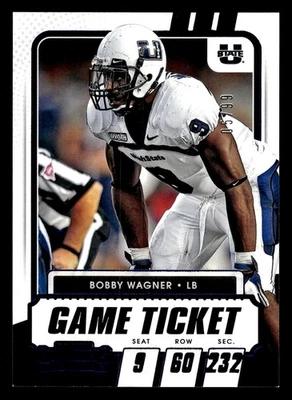 2021 Panini Contenders Draft Picks #84 Bobby Wagner Blue #/99 - Image 1 of 2