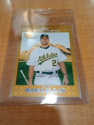 2007 TOPPS UPDATE & HIGHLIGHTS BASEBALL GOLD KEVIN MELILLO RC #UH187 (0137/2007) - Image 1 of 4