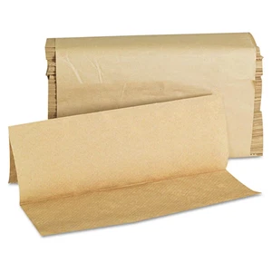 Folded Paper Towels Multi-Fold 9 X 9 9/20 Natural (250 Sheets per Pack, 16 Packs - Picture 1 of 7