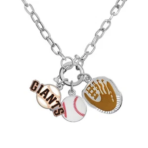 Game Time San Francisco Giants MLB Ladies Charm Necklace - Picture 1 of 1