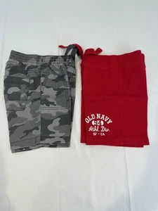 Old Navy Toddler Boys Size 2T (2-Piece LOT) Elastic Waist Shorts - Picture 1 of 6