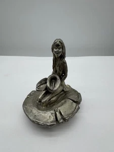D&D Zinn Meerjungfrau Zinn Miniatur Gallo 1997 2,5 cm - Bild 1 von 4