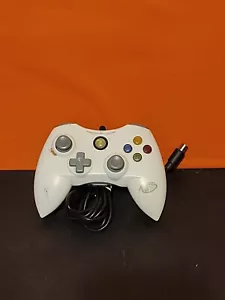 White Mad Catz Wired Controller Game Pad For Microsoft Xbox 360 ~ No Break Away - Picture 1 of 1