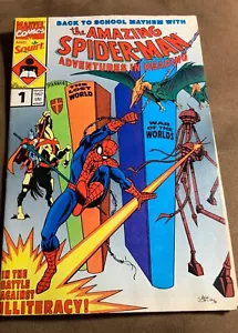 Adventures in Reading Starring the Amazing Spider-Man #1 1991 Marvel Comics - Picture 1 of 3