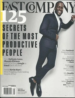 Fast Company Magazine Kevin Hart Melinda Gates Shonda Rhimes Productive People - Image 1 of 4