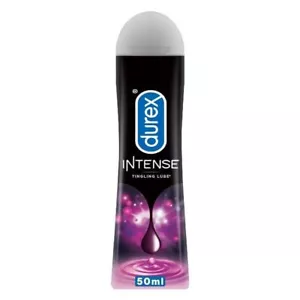 2 x Gel lubricante intenso Durex Lube para hombres y mujeres 50 ml lubricante a base de agua - Imagen 1 de 8