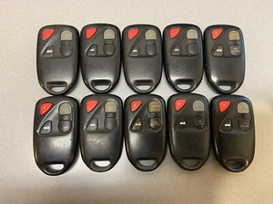 LOT 10 MAZDA REMOTE KEY FOB FCC ID KPU41805 KEYLESS ENTRY MODEL 41805 - Picture 1 of 2