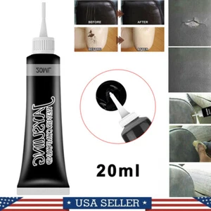 1X Leather Repair Cream Gel Filler Restore Car Seat Sofa Scratch Holes Advanced - Picture 1 of 12