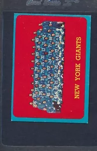 1963 Topps #060 New York Giants Team EX *57 - Picture 1 of 1