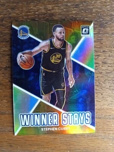 Stephen Curry 2022-23 Donruss Optic Winner Stays Silver Prizm #18 Warriors GOAT? - Picture 1 of 4