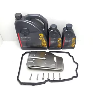 OEM Mercedes Benz Ölwechsel Kit 722.9 7-Gang 7G Tronic Getriebe 236.15 Blaues Öl - Bild 1 von 6