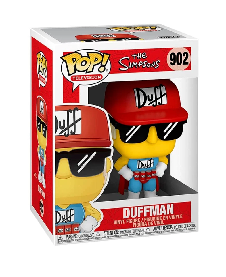 Funko Pop Simpsons Duffman Figure w/ Protector - Image 1 of 1