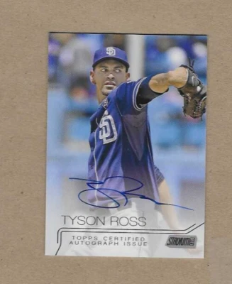 Тайсон Росс с автографом 2015 Topps Stadium Club SCA-TR - Изображение 1 из 2