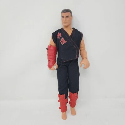 Figura negra Hasbro Action Man Karate Vintage 12 en 1994 Pawtucket GI Joe Foto 1 de 4