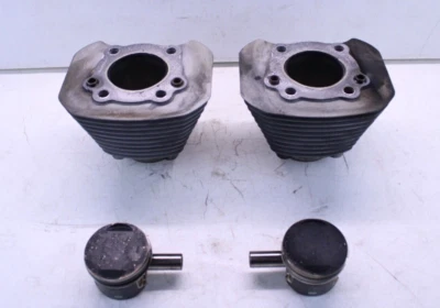 Harley Davidson Sportster 883 cilindros bajos y personalizados con par de pistones 16545-04 Foto 1 de 4