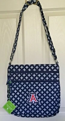 Vera Bradley ~ "University of Arizona" ~ Triple Zip Hipster/Cross Body ~ NWT - Image 1 of 4