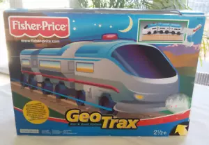 NEU GEOTRAX Rail Road System Remote Control Crosstown Express Lines Fisher Price