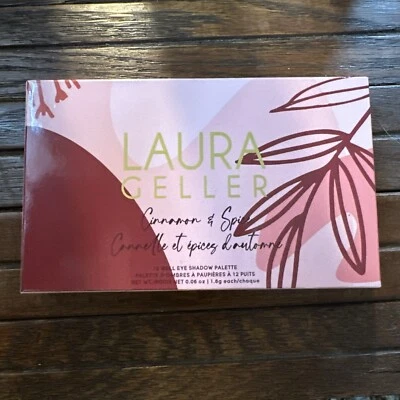 Laura Gellar Cinnamon & Spice Eyeshadow Palette Full Size 12 Shades BRAND NEW - Image 1 of 4