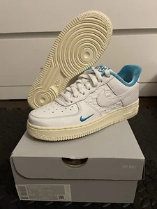 Kith Hawaii Nike Air Force 1 Low Blue Lagoon Größe 5M/6,5W - Bild 1 von 5
