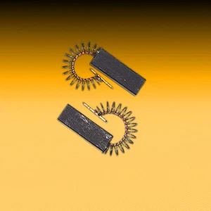 1 Kit Escobillas de Carbón Carbon de Motor para Merker Bianca Bv 40 - Imagen 1 de 1