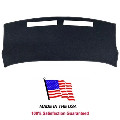 Black Carpet Dash Cover Compatible w/ Buick Riviera 1995-1999 USA Made BU60-5 - Image 1 of 4