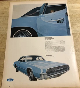 FORD THUNDERBIRD 1972 - Pubblicità stampa rivista d'epoca - Foto 1 di 1