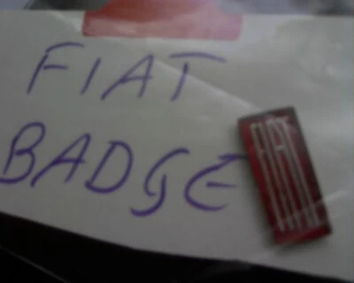 emblema insignia central volante fiat 850 sport 124 128 500 Foto 1 de 3