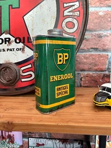 Bidon 1L vintage Bp Energol huile décoration Déco Garage Vintage Collection pub - Afbeelding 1 van 3