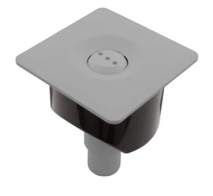 CMP Square Face Multi-Nozzle Adjustable Deck Jet, Gray - Picture 1 of 6