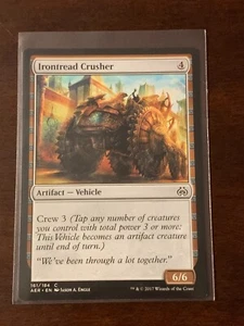 Magic the Gathering Aether Revolt Irontread Crusher - Picture 1 of 2