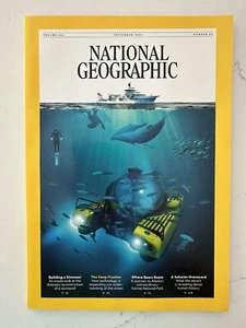 NATIONAL GEOGRAPHIC MAGAZINE - SEPTEMBER 2024 - THE DEEP FRONTIER NEW - Picture 1 of 3