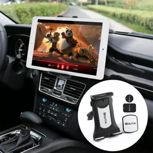 Universal Adjustable Tablet Mount Car CD Slot Holder 2in1 Fit 3.5-10.5" iPad GPS - Picture 1 of 12