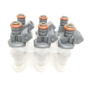 Six OEM Ford XL5Z9F593BA FLEX Fuel Injector 3.0L Flex 99-00 Ranger Mazda B3000 - Picture 1 of 6