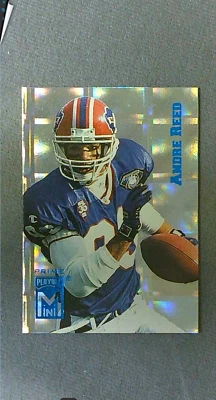 1995 Playoff Prime Mini #84 Andre Reed Bills - Image 1 of 2