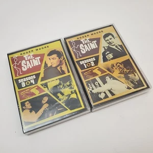 NEW Sealed The Saint Roger Moore Seasons 1–4 DVD Sets (1&2, 3&4) Classic Spy TV - Picture 1 of 6