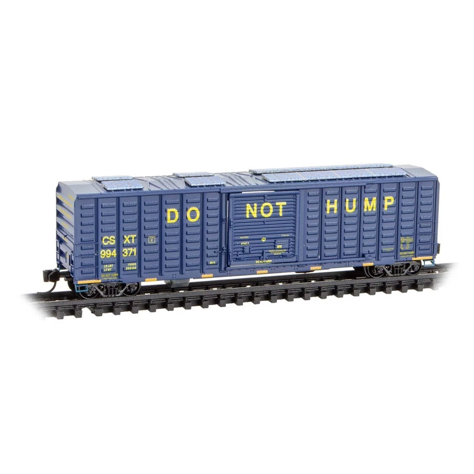 Micro Trains N 50' Rib Side Boxcar ~ CSX Track Inspection Car #994371 ~ 02500346 - Image 1 of 1