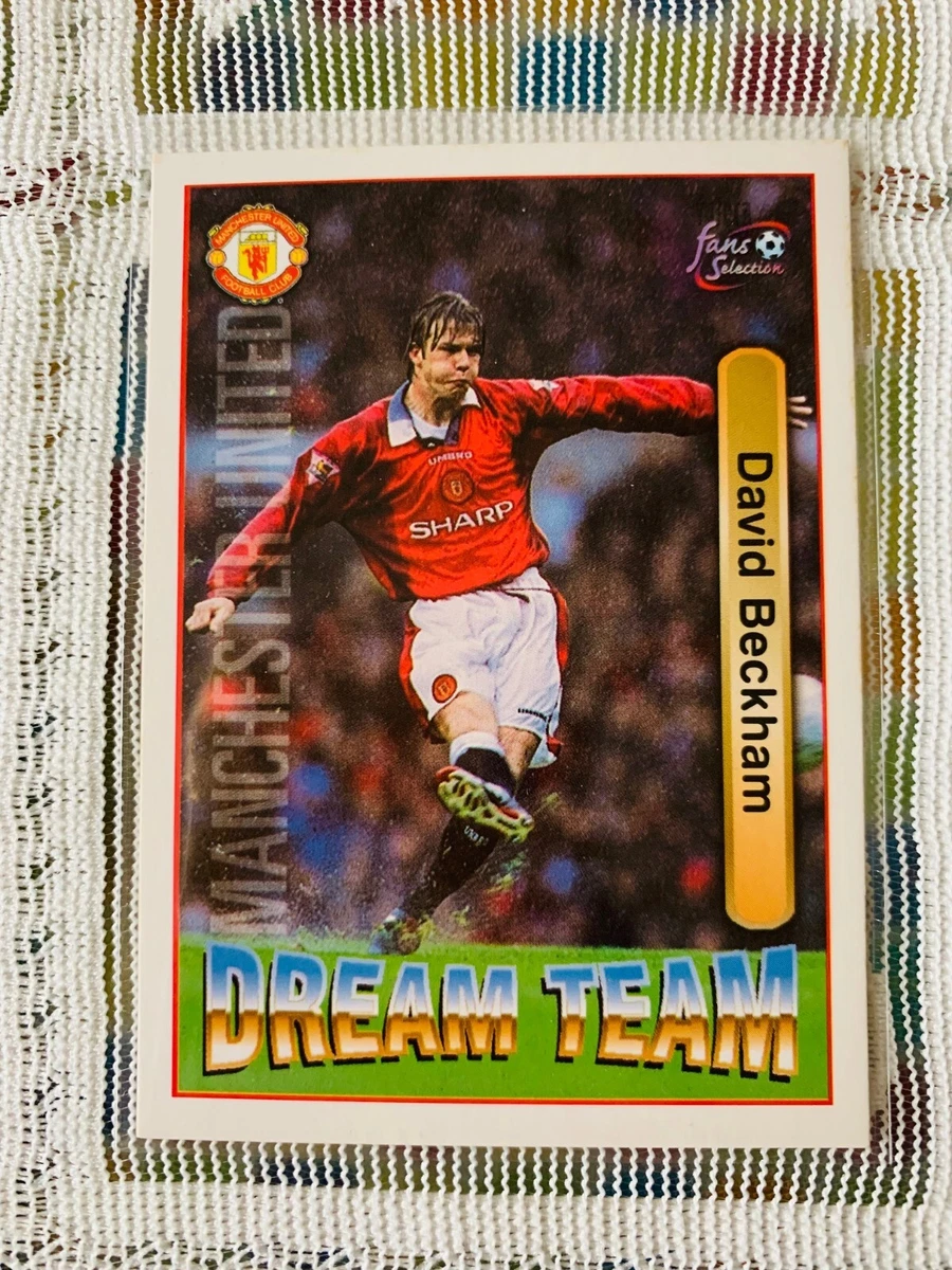 1997 Futera Fans Selection Manchester United David Beckham #71 for