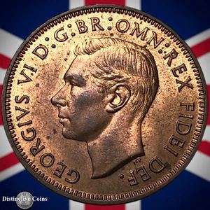 Great Britain 1951 Half Penny 1/2d GB6081 - Picture 1 of 2
