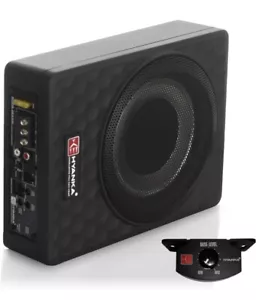 H YANKA SODA-08ASW 400W 8 Inch Compact Underseat Car Subwoofer with Built-in ... - Picture 1 of 6