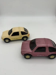 Set Of 2 Rare: Tonka AMC PACER X Pressed Steel car Made in Japan (M1) - Picture 1 of 13