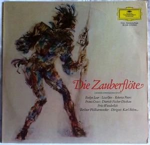 MOZART DIE ZAUBERFLOTE MAGIC FLUTE LEAR OTTO BOHM LP DGG - Picture 1 of 1