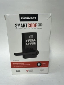 Kwikset 99170-004 SmartCode 917 Tastatur Schlüsselloser Zugang Elektronisch Schwarz - Bild 1 von 6